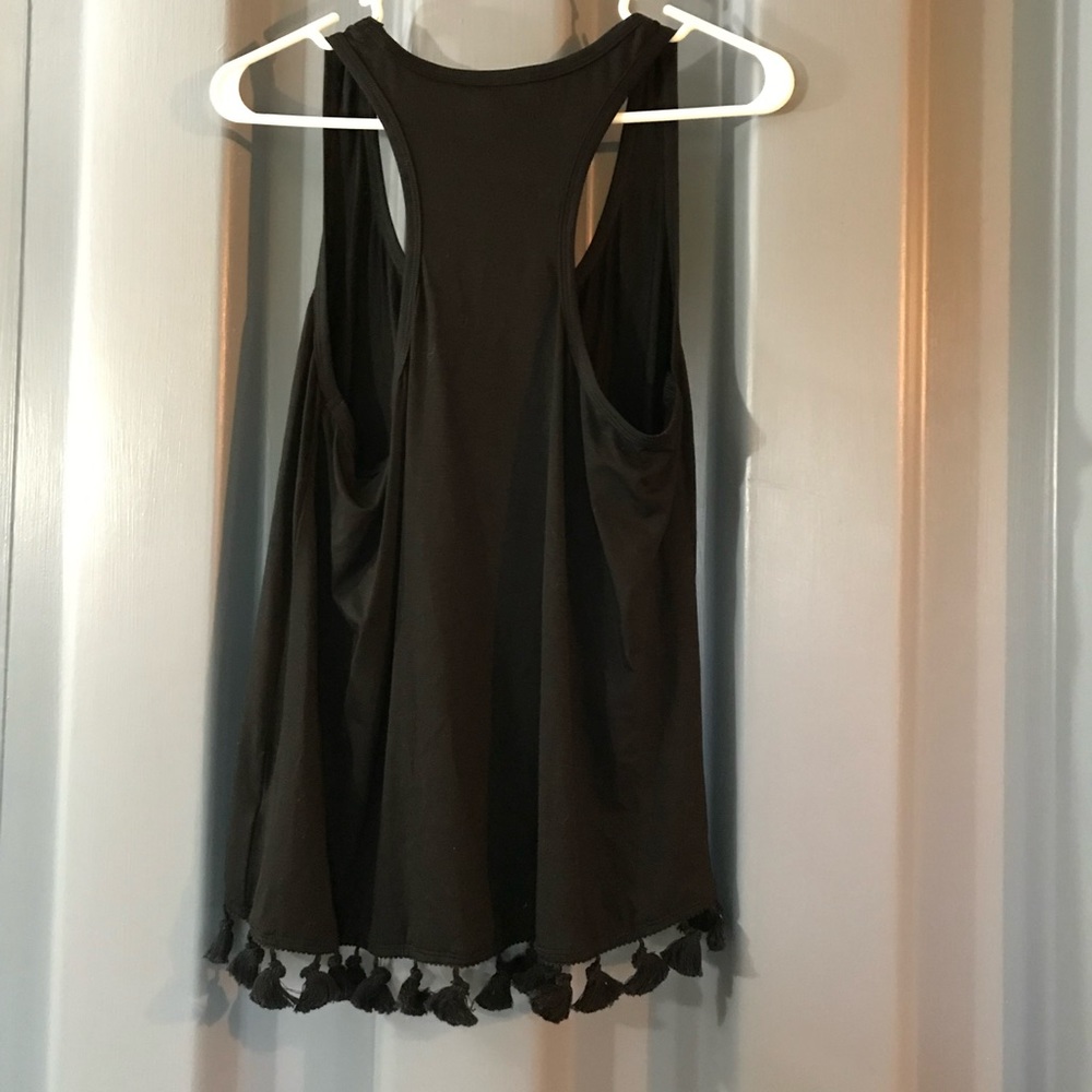 TRINA TURK TAJO TASSEL RACERBACK - Picture 2 of 4